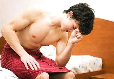 Bad sleep can be a sign of chronic prostatitis