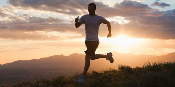 running and an active lifestyle to prevent prostatitis