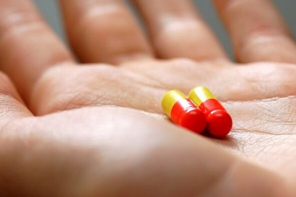 taking anti-prostatitis tablets